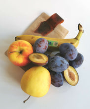 Laden Sie das Bild in den Galerie-Viewer, Fruchtstreifen Apfel-Banane-Pflaume, 40g